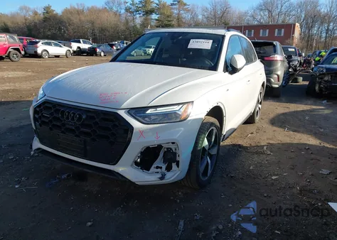 2022 Audi Q5 Premium Plus 45 Tfsi S Line Quattro S Tronic from USA, damaged, VIN WA1EAAFY1N2102709